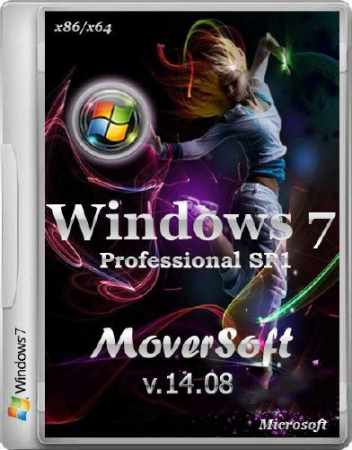 Windows 7 Professional SP1 x86/x64 MoverSoft v.14.08 (2014/RUS) скачать бесплатно